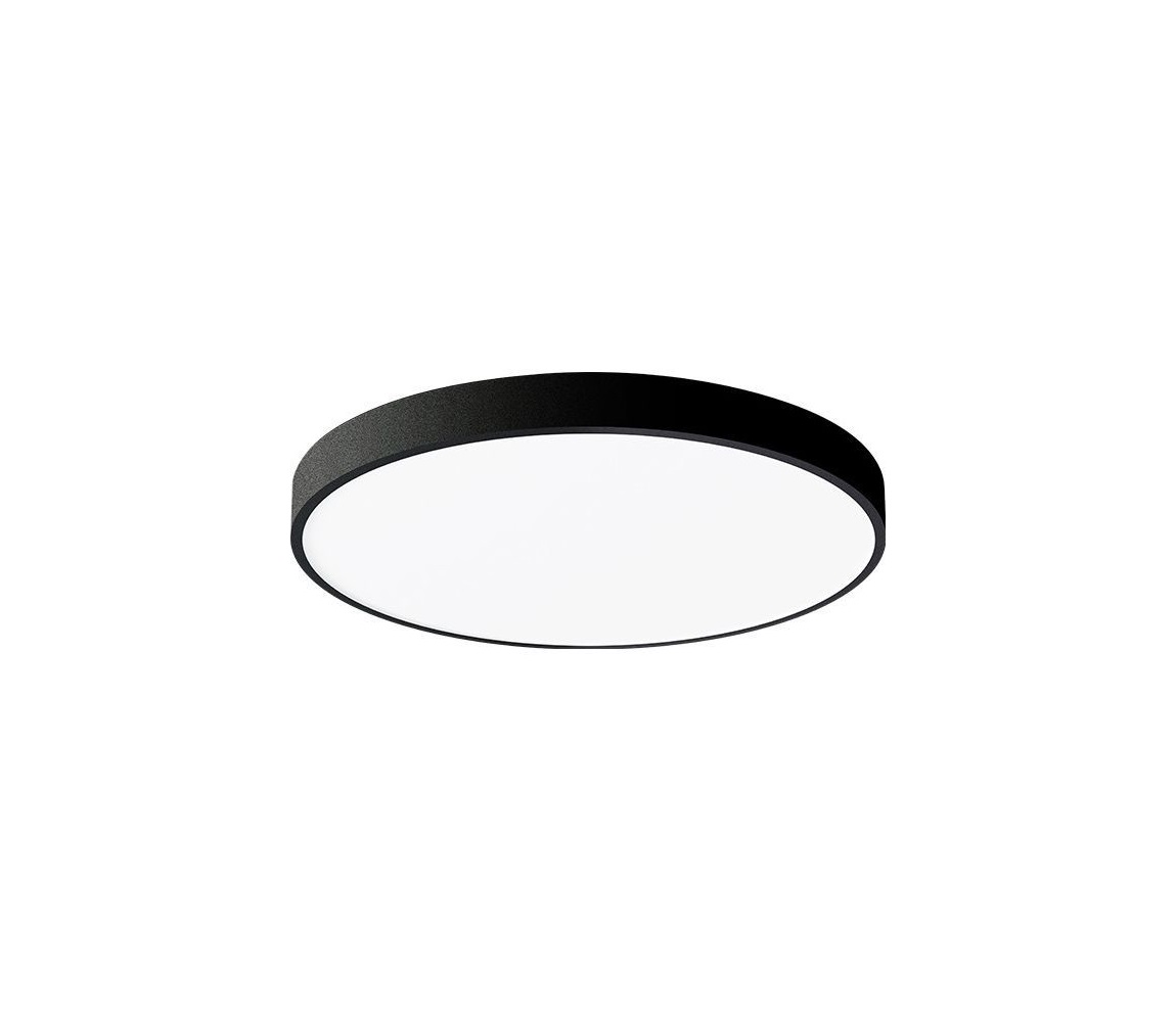 Immax NEO 07248L-Ściemnialne oświetlenie LED SEMPLICI 36W/230V Wi-Fi Tuya czarny +pilot