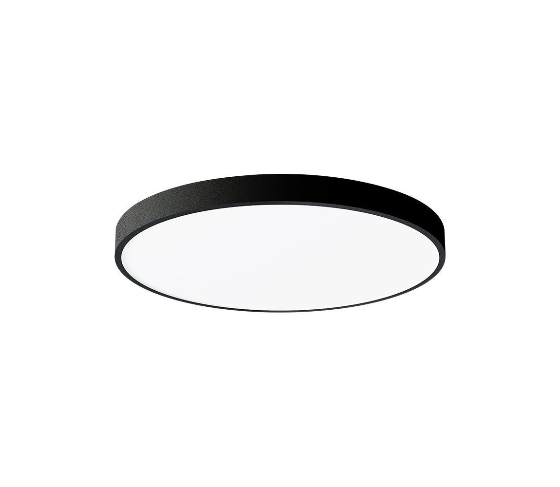 Immax NEO 07249L-Ściemnialne oświetlenie LED SEMPLICI 48W/230V Wi-Fi Tuya czarny+pilot