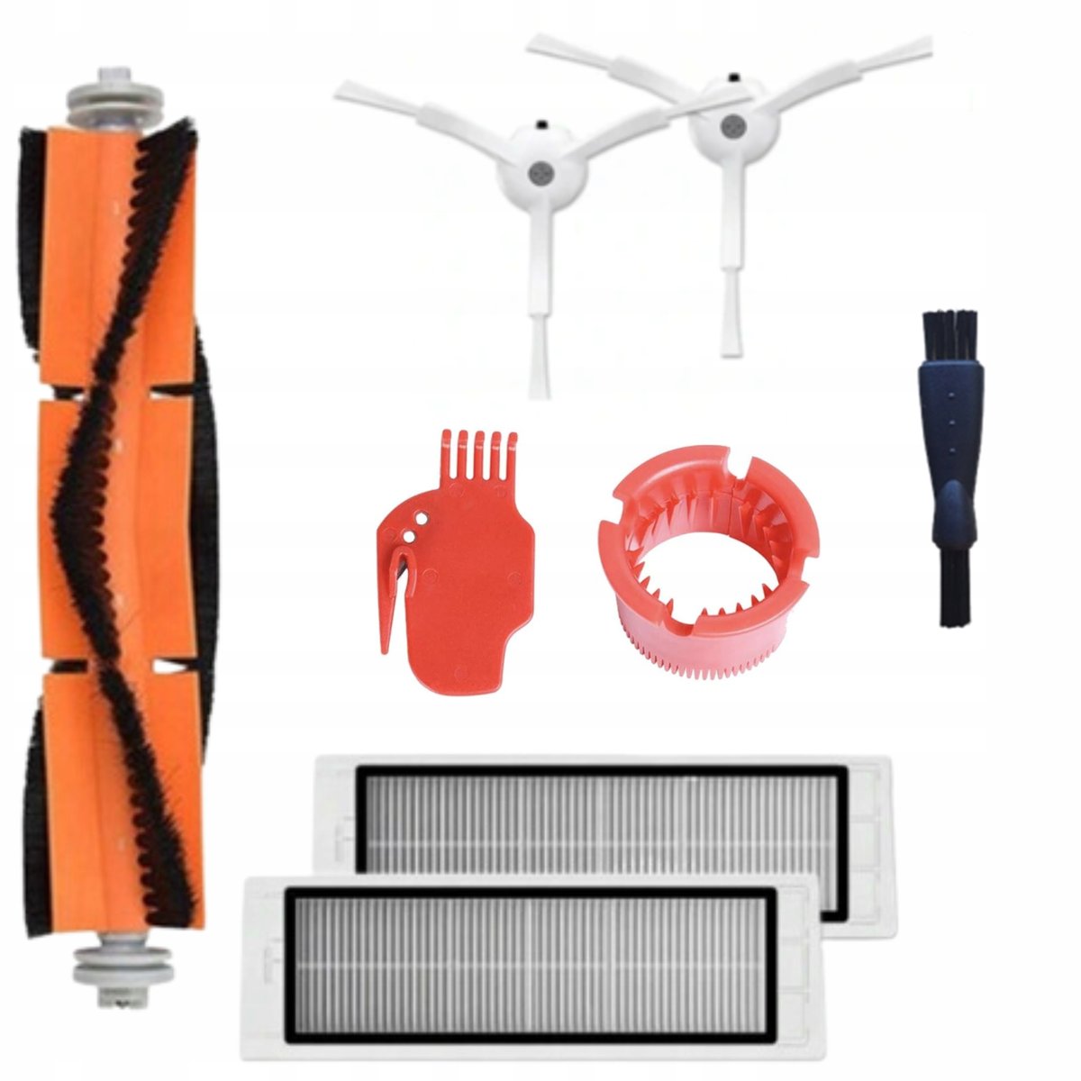 Zestaw szczotki filtry HEPA do RoboRock E25 / S6 / S50 / S5 MAX / S6 maxV