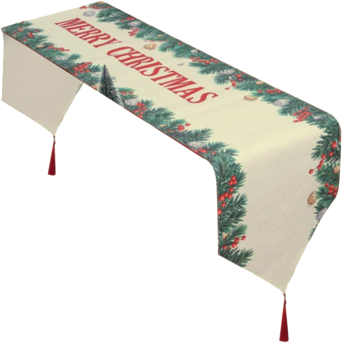 Bieżnik na stół obrus świąteczny Merry christmas