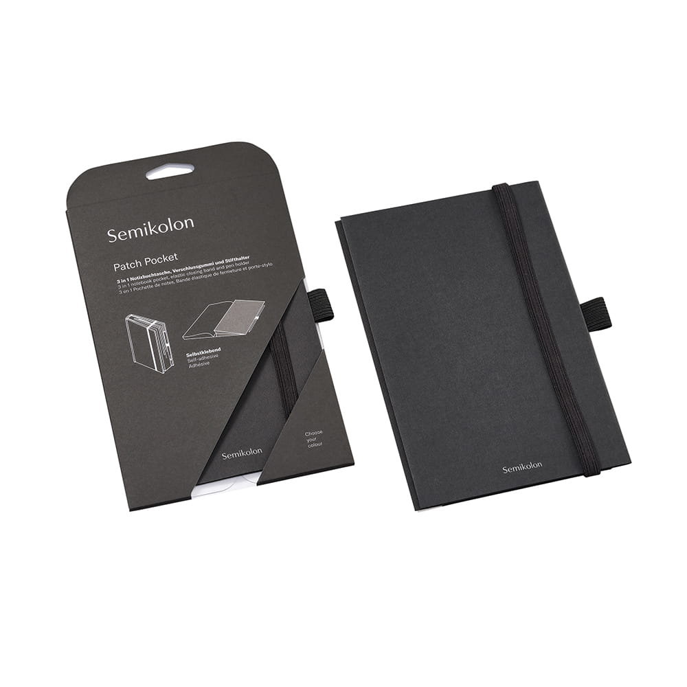 Patch Pocket Semikolon Black