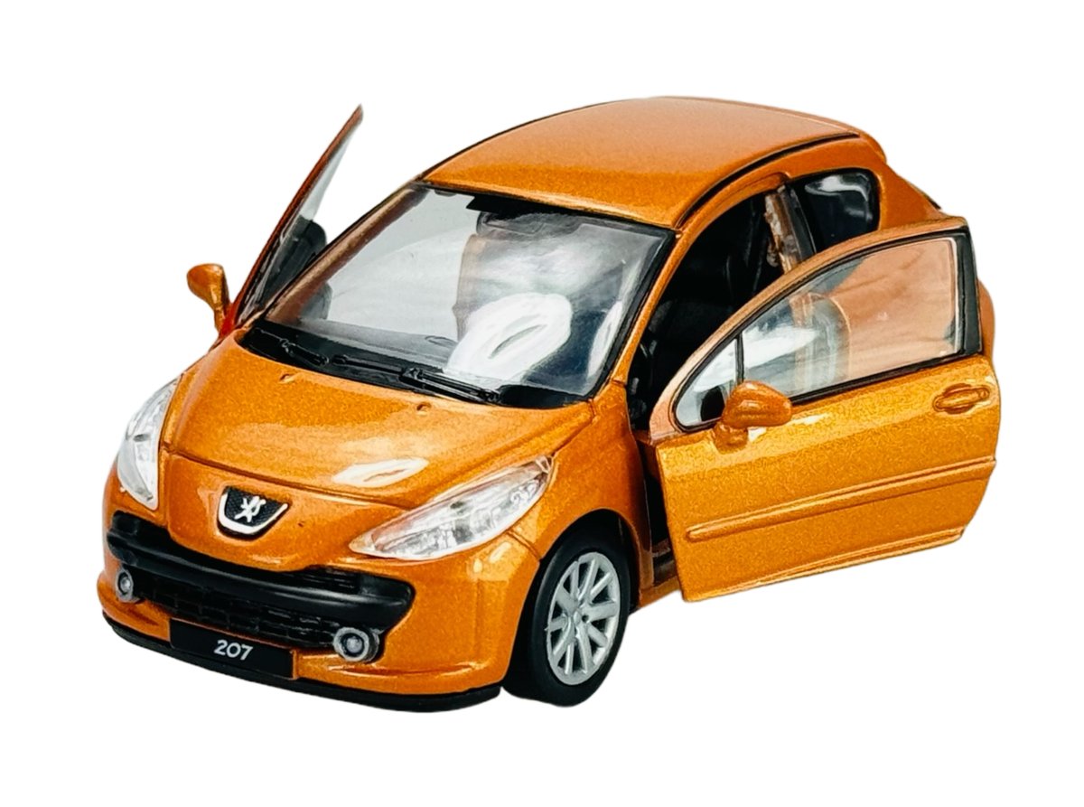 WELLY PEUGEOT 207 POMARAŃCZOWY 1:34 42370