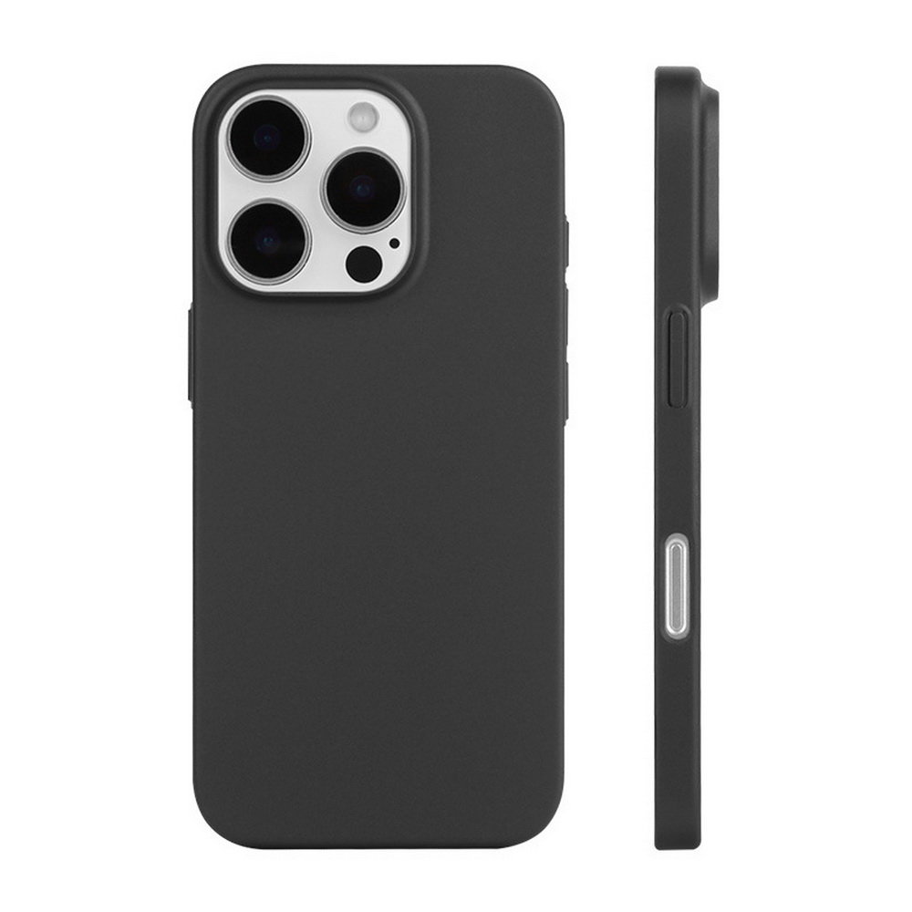 Etui D-Pro Air PP Case 0.4mm ultra cienkie najcieńsze minimalistyczne matowe do Apple iPhone 16 Pro Max (Czarny)