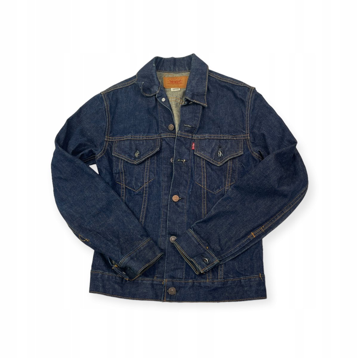 Jeansowa kurtka damska guziki Levi's 34