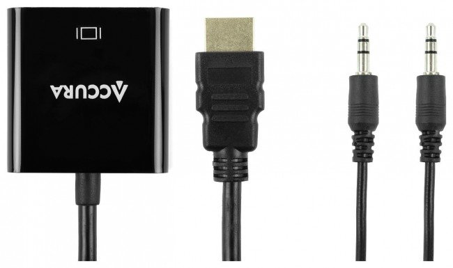 Adapter Accura HDMI > VGA M/F