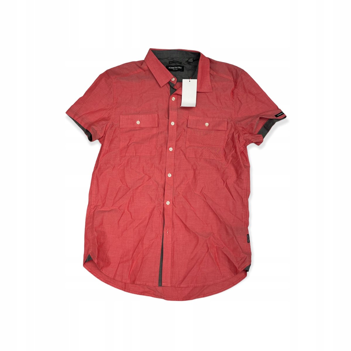 Koszula męska krótki rękaw KENNETH COLE M