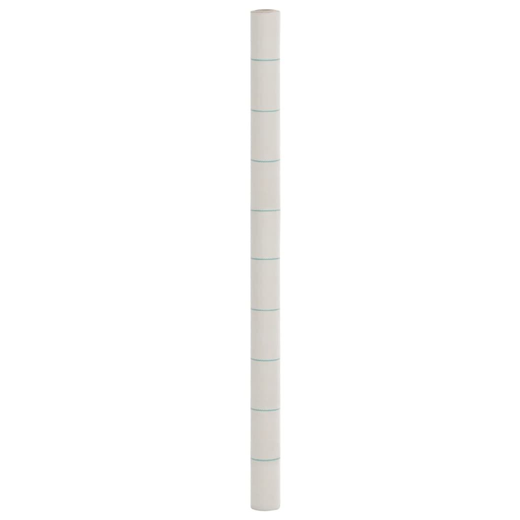 vidaXL Agrowłóknina antychwastowa, biała, 2x5 m, PP