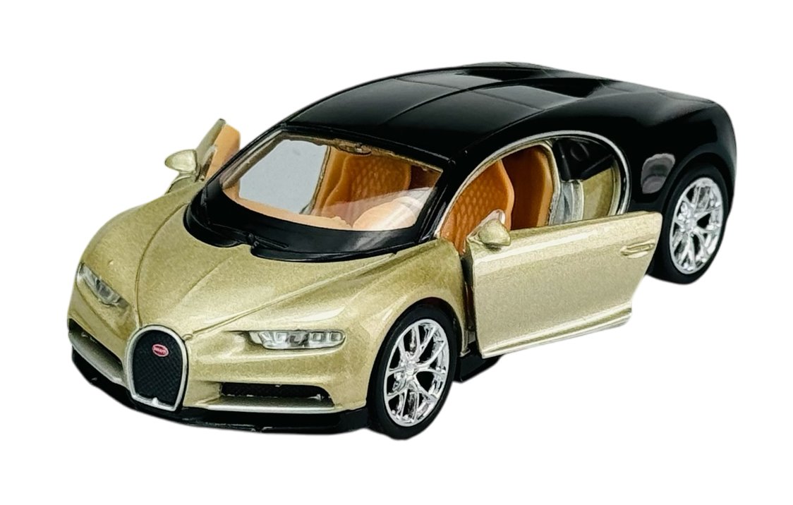 WELLY BUGATTI CHIRON ZŁOTY 1:34 43738