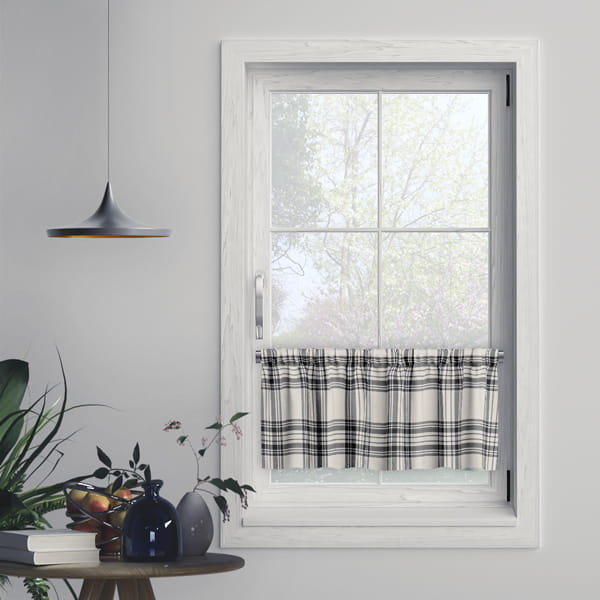 Zazdrostka CLASSIC wzór CL12 | Beżowa krata 45 x 90 cm