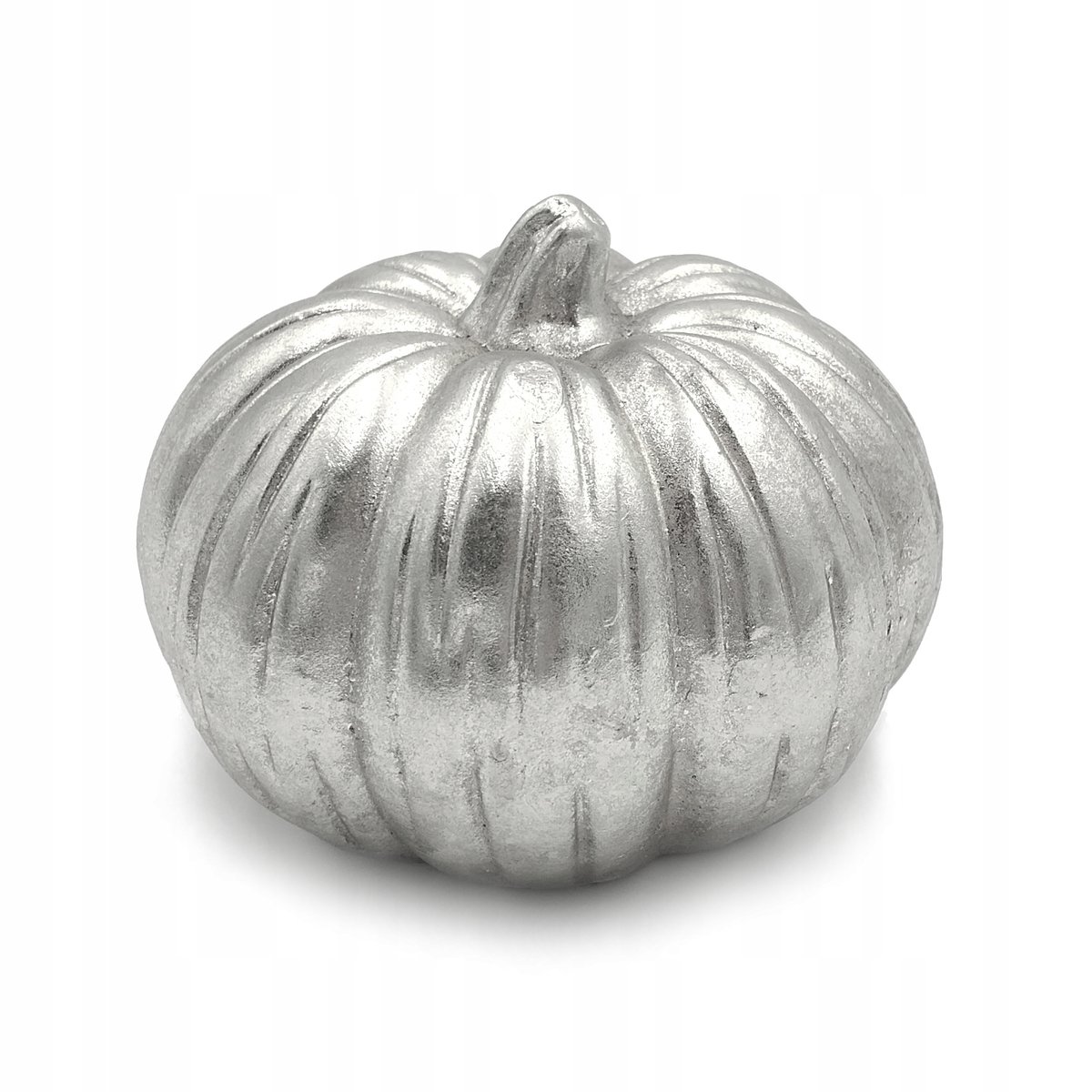 Sztuczna dynia dekoracja jesienna ceramiczna ozdoba figurka złota