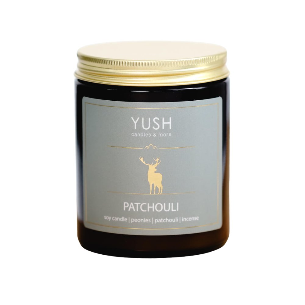 Patchouli - świeca sojowa 180ml