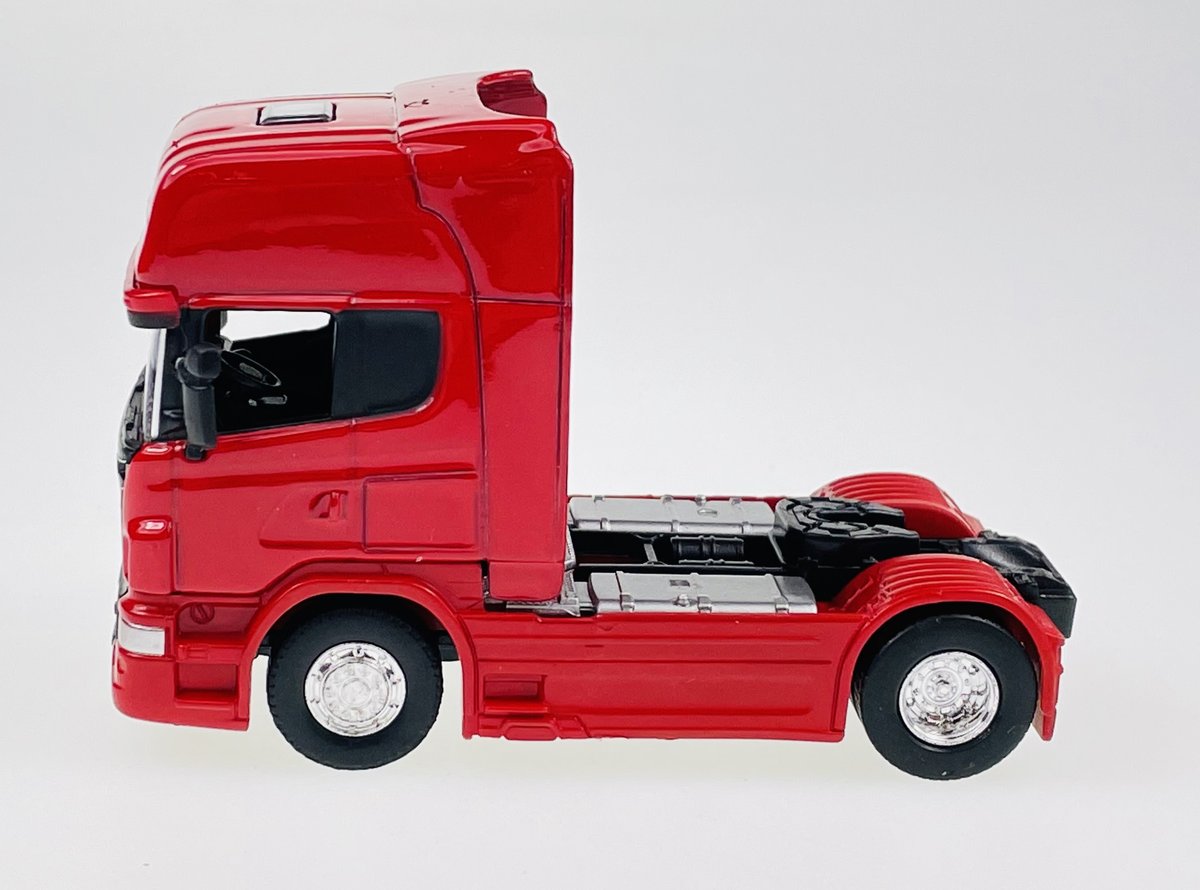 WELLY SCANIA V8 R730 CZERWONY 1:64 68020
