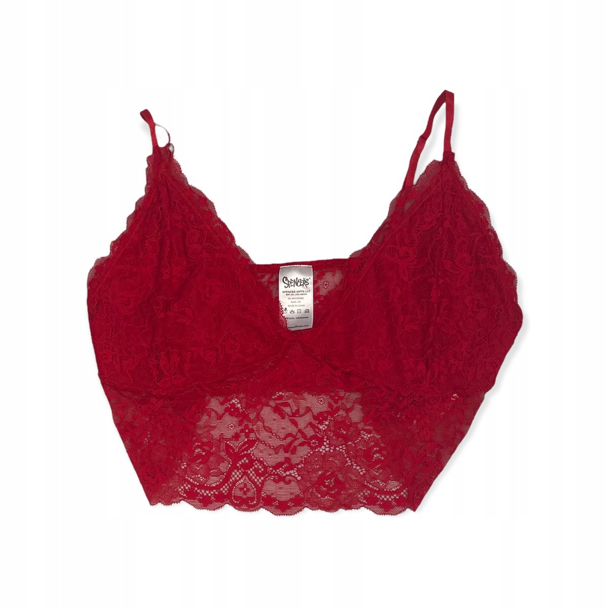 Koronkowy biustonosz stanik damski SPENCER'S L/XL