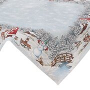 Eurofirany , Obrus gobelinowy, GOB/CHO/1154/ŚW 100x100 +/-5% NATU