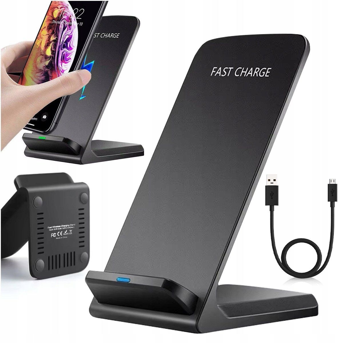 BEZPRZEWODOWA ŁADOWARKA INDUKCYJNA SZYBKIE ŁADOWANIE