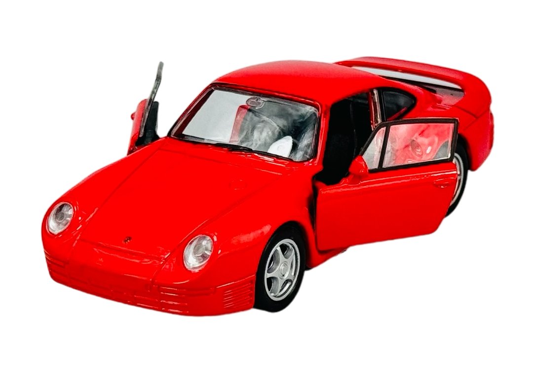 WELLY PORSCHE 959 CZERWONY 1:34 43737