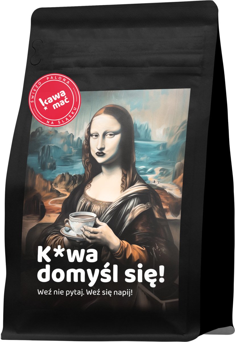 Kawa świeżo palona Domyśl się 100% Arabica z Etiopii i Meksyku 250g KawaMać