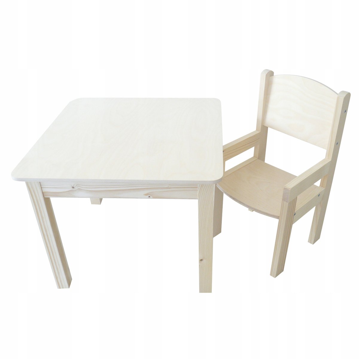 STOLIK 50/50 + KRZESEŁKO PEŁNE Z PODŁOKIETNIKIEM DLA NIEMOWLAKA NOWOŚĆ