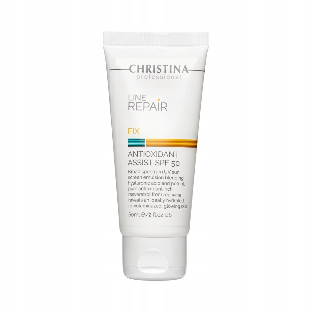 Line Repair Fix Antioxidant Assist SPF-50 - Lotion antyoksydacyjny z SPF-50, 60 ml