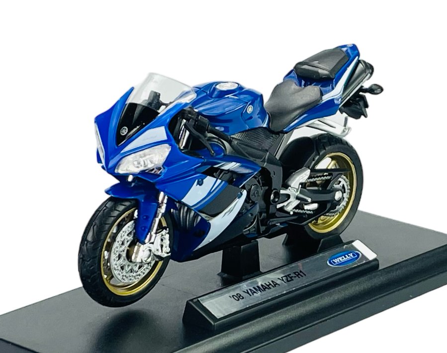 WELLY '08 YAMAHA YZF-R1 1:18 12806