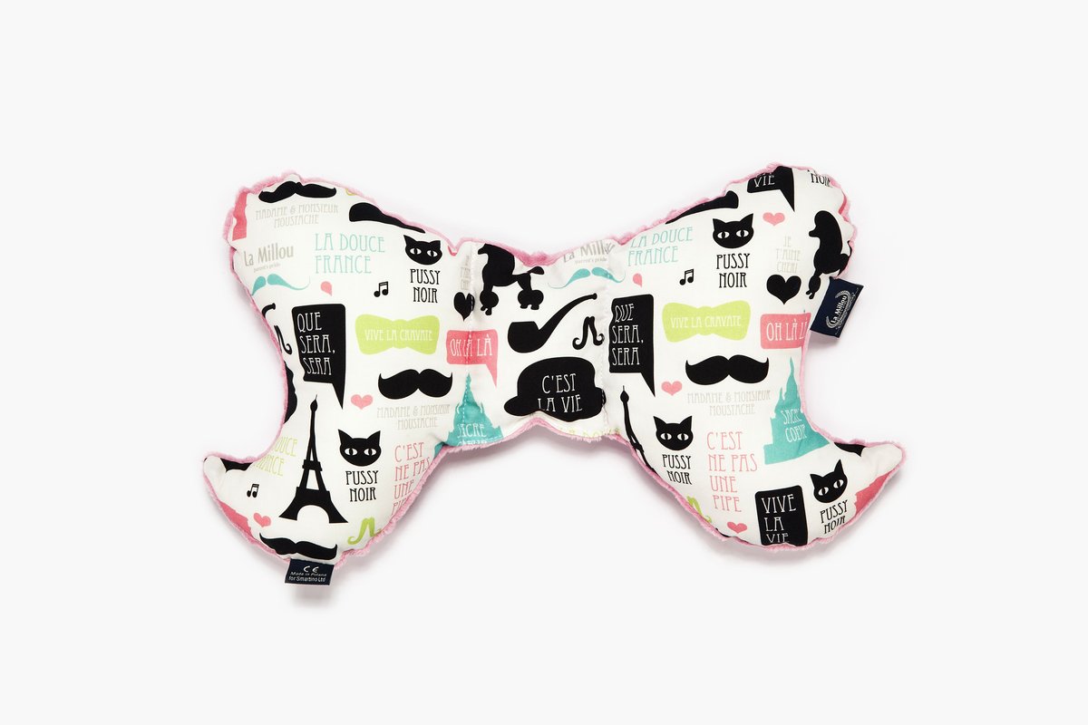 LA MILLOU PODUSZKA ANGEL'S WINGS - HIPSTER LADY - DUSTY ROSE