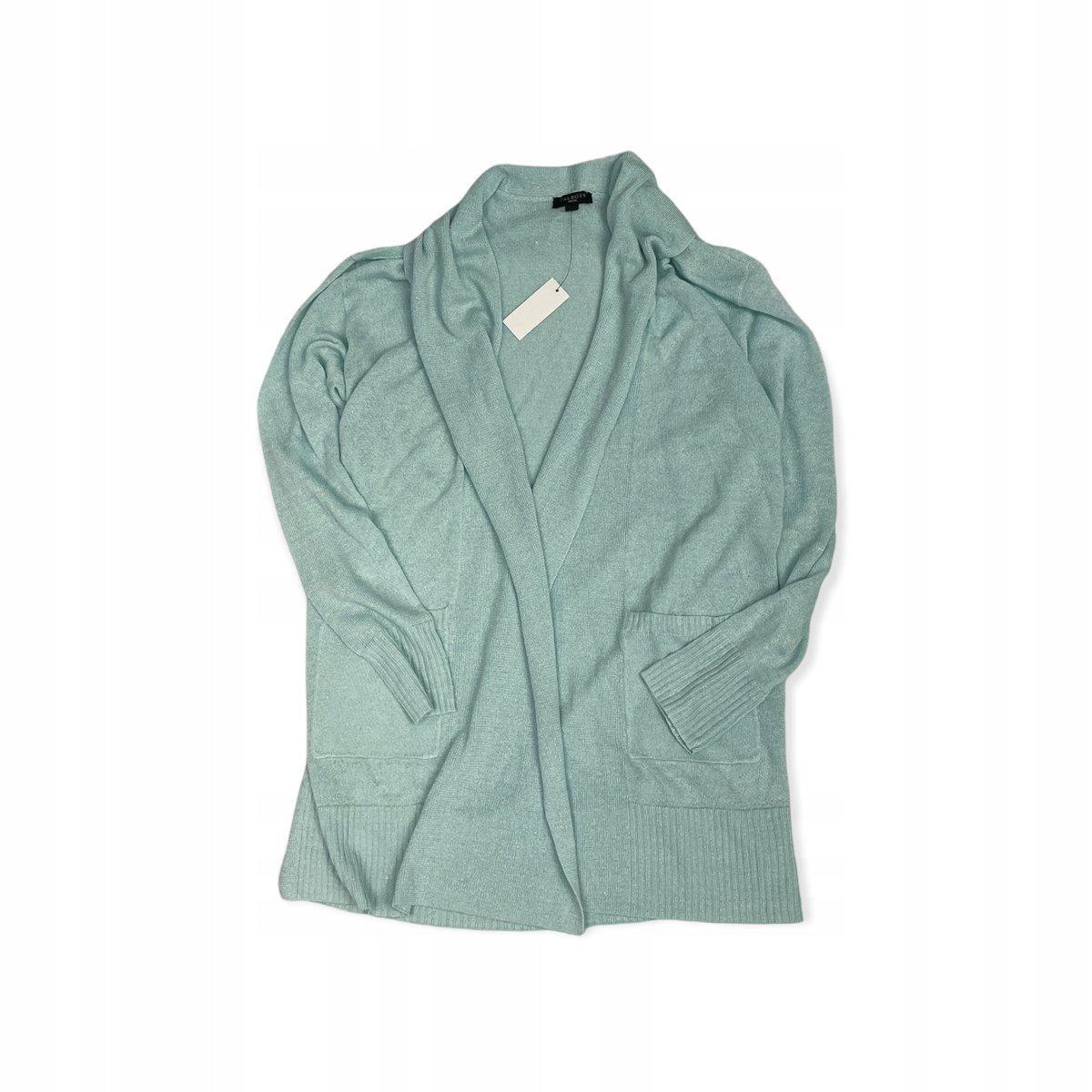 Narzutka kardigran turkusowy damski TALBOTS S