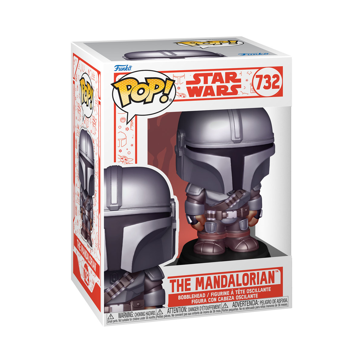 Funko POP! Star Wars, figurka kolekcjonerska, The Mandalorian, 732