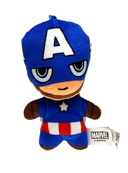 Zdjęcia - Maskotka  z zawieszką Marvel Kapitan Ameryka - 13 cm