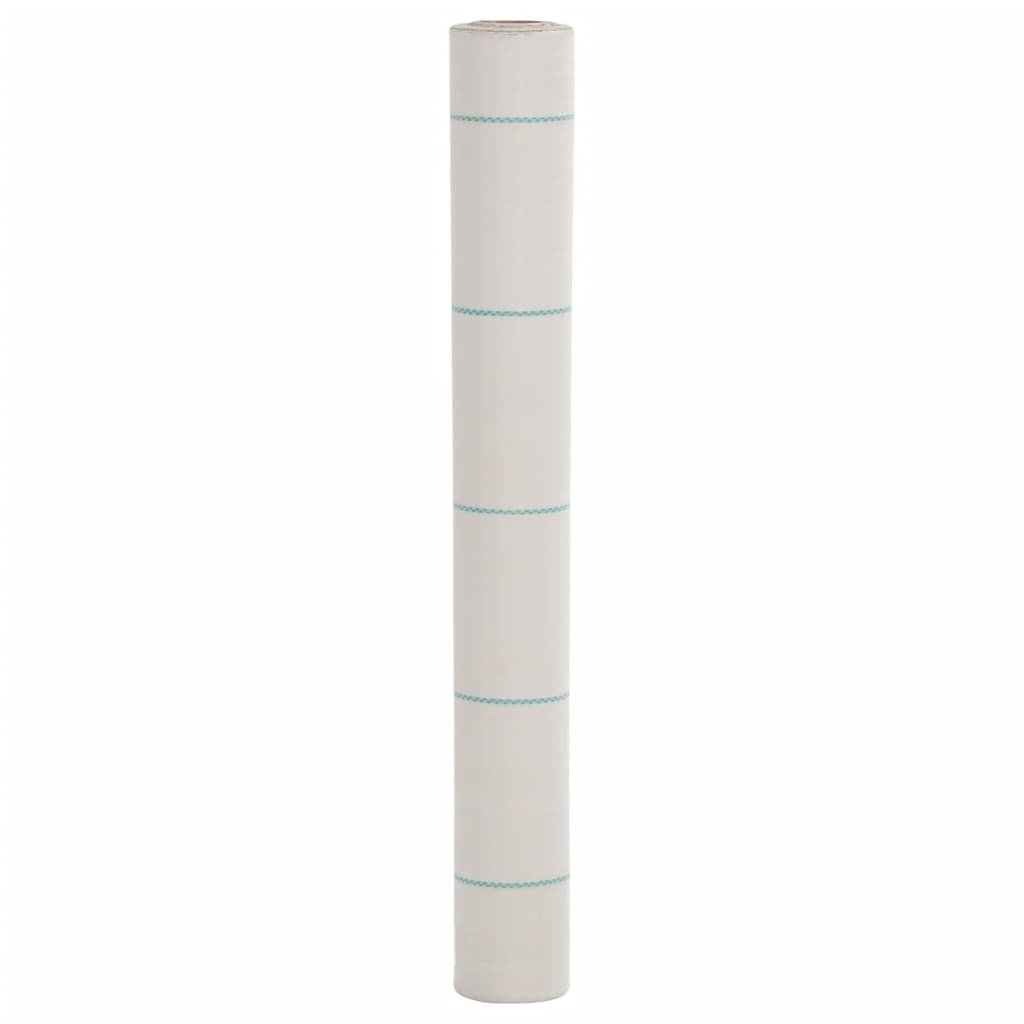vidaXL Agrowłóknina antychwastowa, biała, 1x25 m, PP