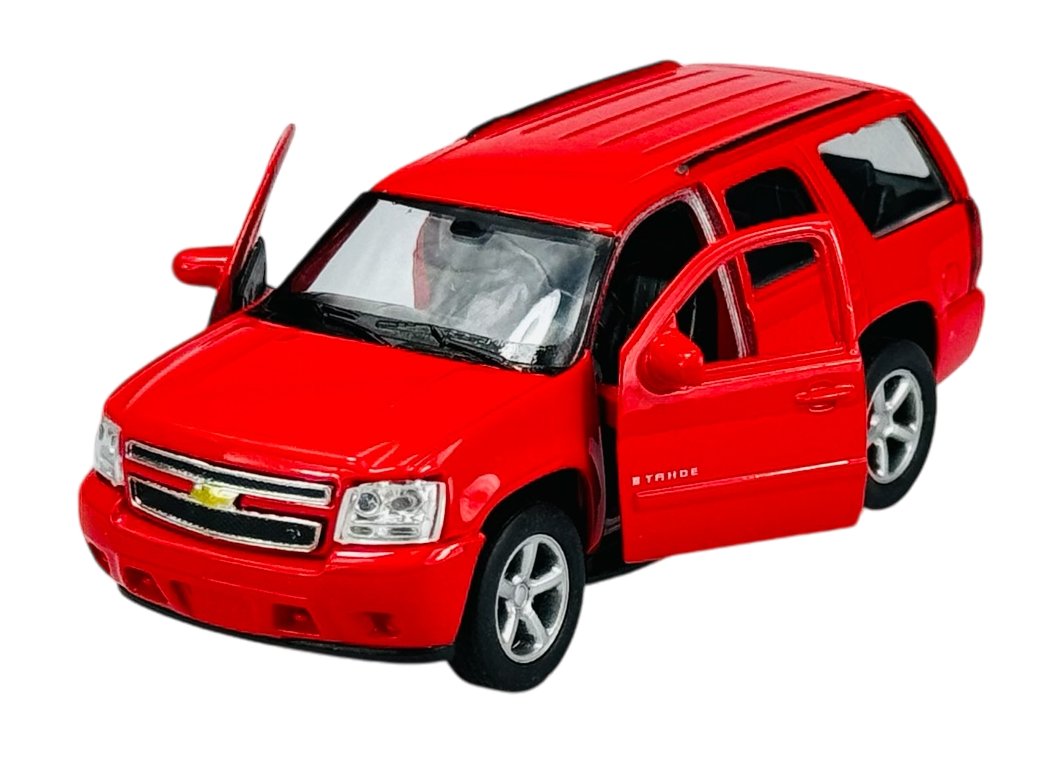 WELLY 2008 CHEVROLET TAHOE CZERWONY 1:34 43607