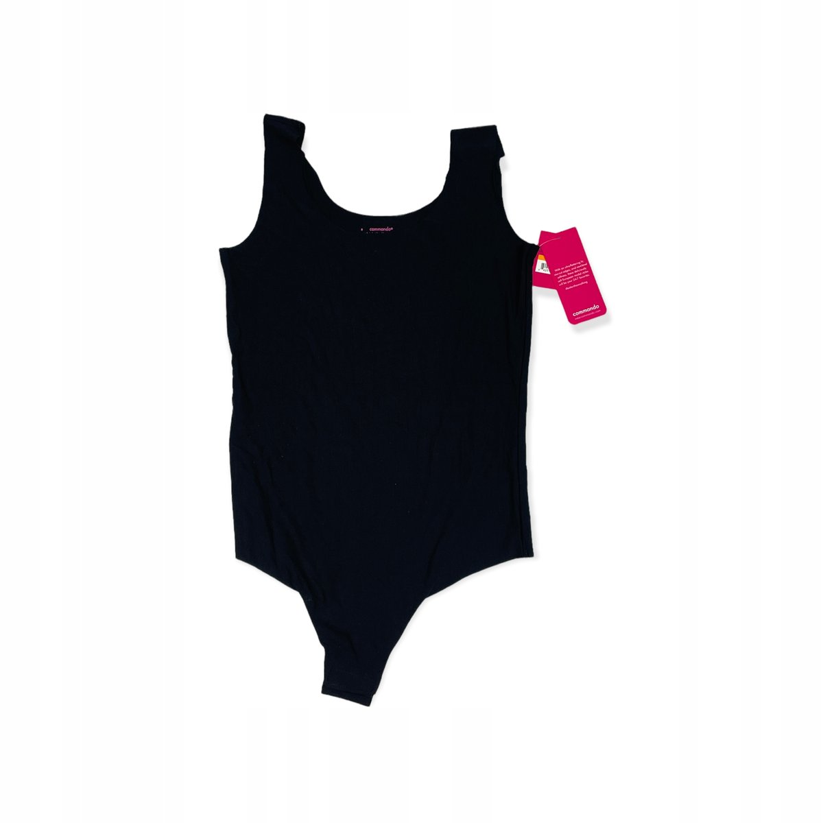 Modelujące czarne body damskie COMMANDO S