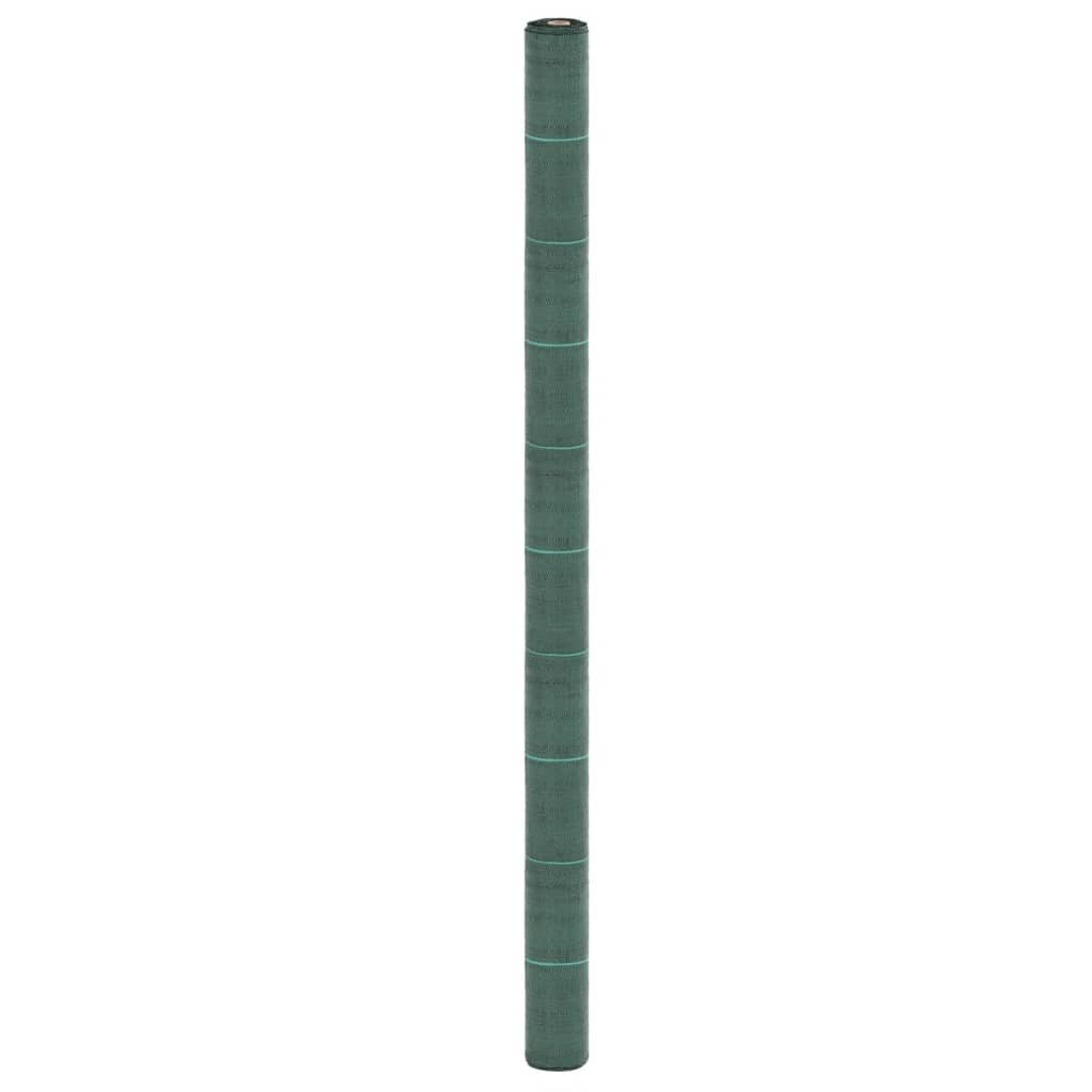 vidaXL Agrowłóknina antychwastowa, zielona, 2x10 m, PP