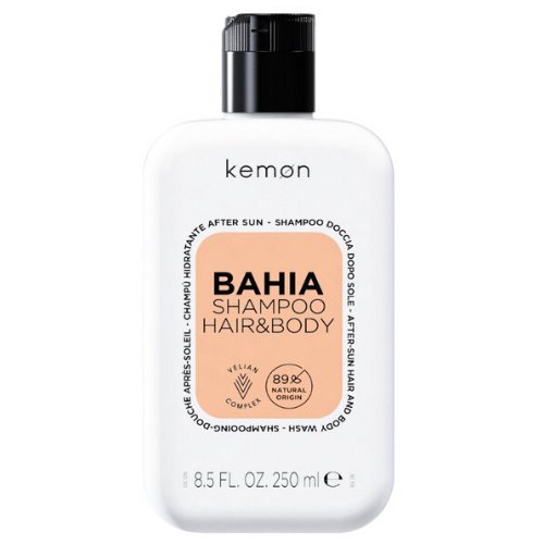 KEMON HAIR CARE Szampon do włosów i ciała po opalaniu BAHIA 250ml