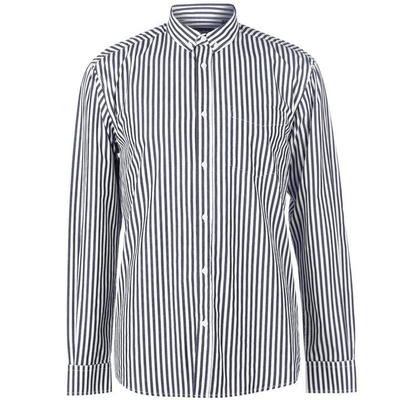 Pierre Cardin Bold granatowo-biała koszula w paski, Rozmiar S