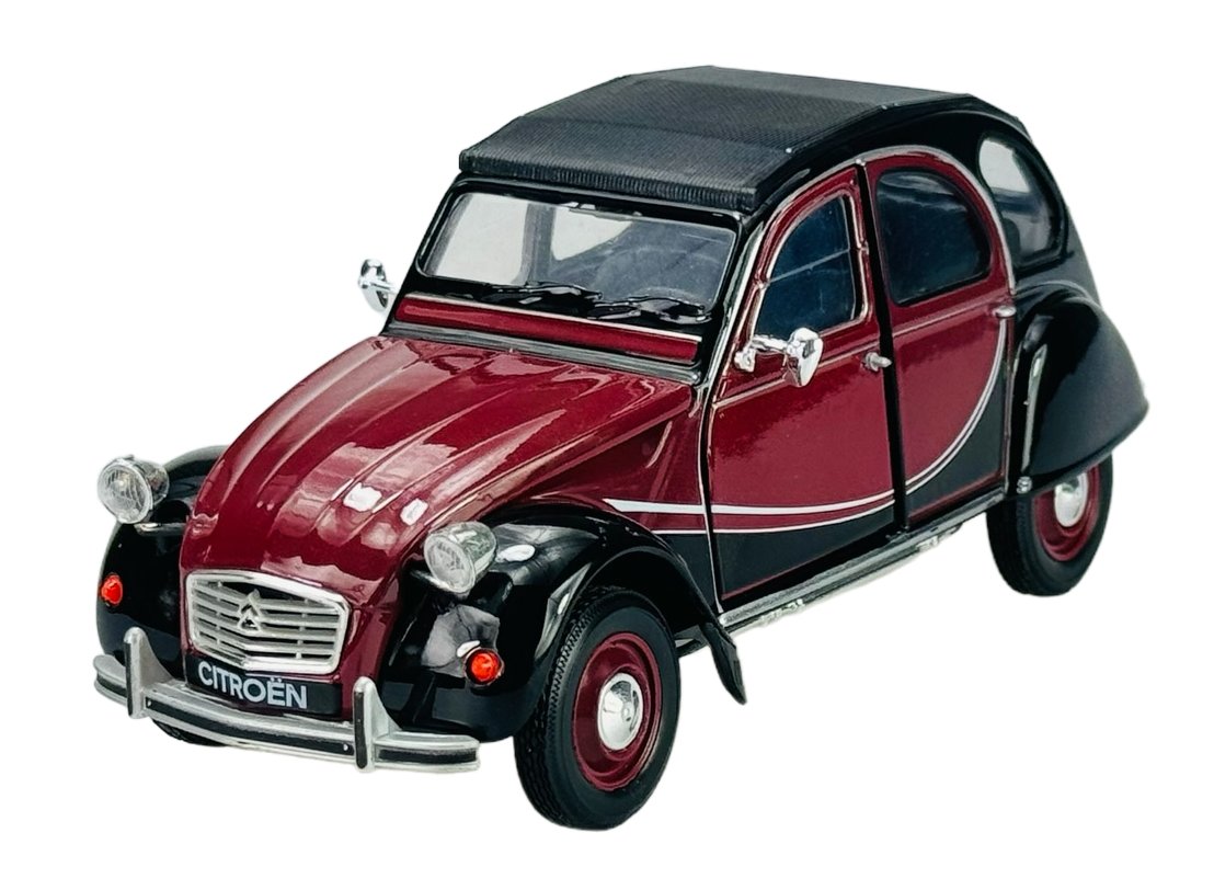WELLY CITROEN 2CV 6 CHARLESTON BRĄZOWY 1:24 24009