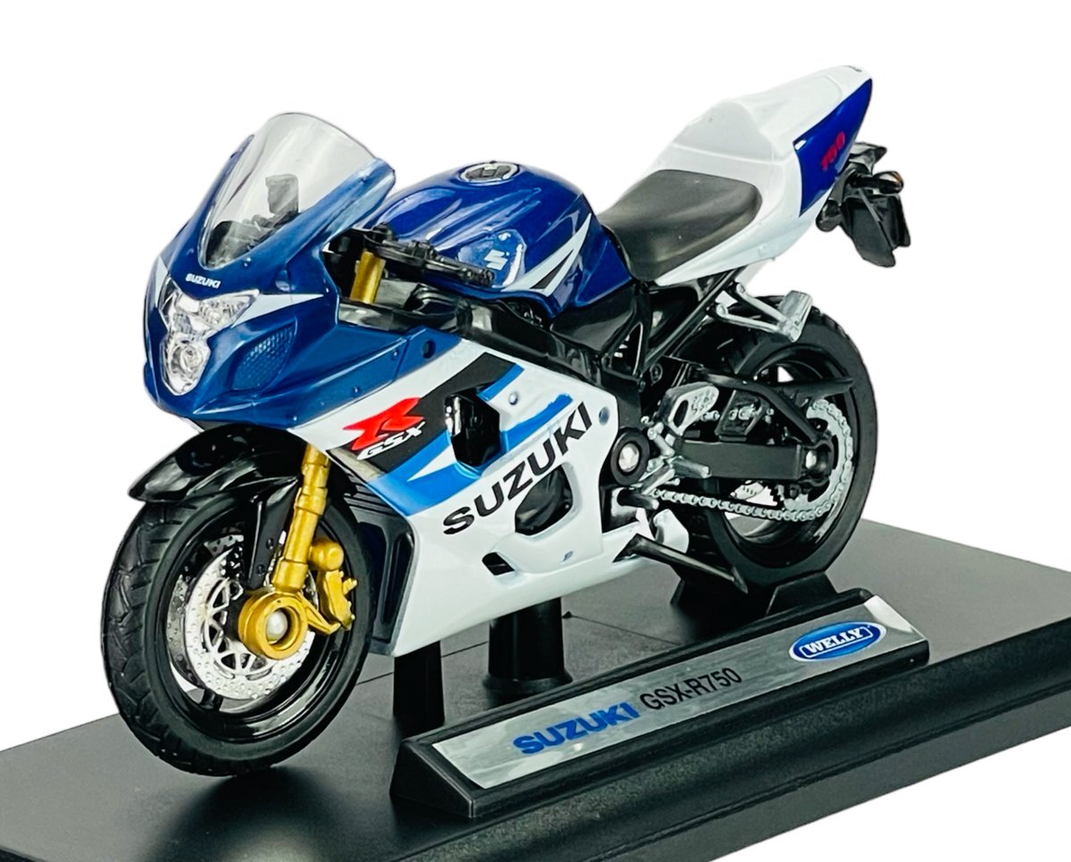WELLY SUZUKI GSX-R750 1:18 12803