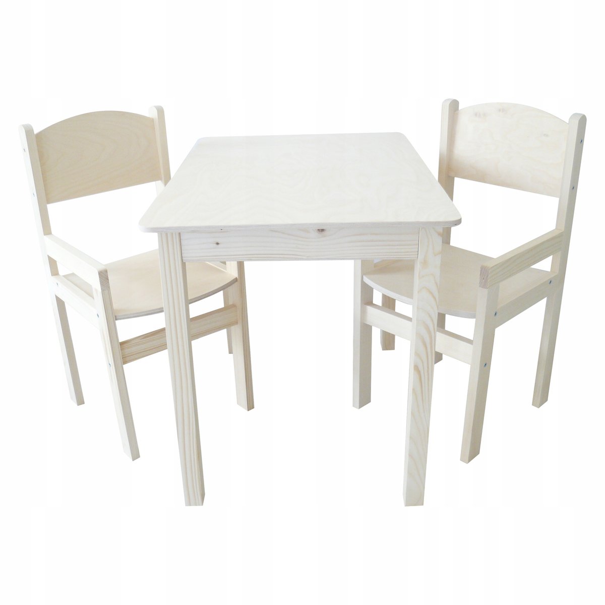 STOLIK 75/50 + 2 KRZESEŁKA PEŁNE Z PODŁOKIETNIKIEM DLA STARSZAKA NOWOŚĆ