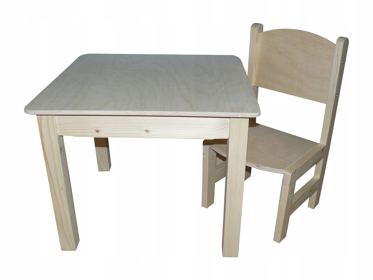 STOLIK 50/50 + KRZESEŁKO NIEMOWLAK PEŁNE