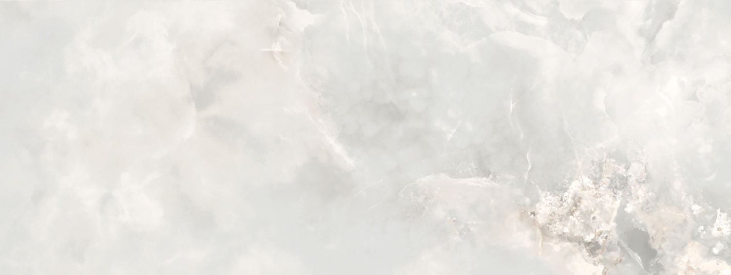 Glazura Orizzonte white glossy rectified 32,8x89,8 Arte