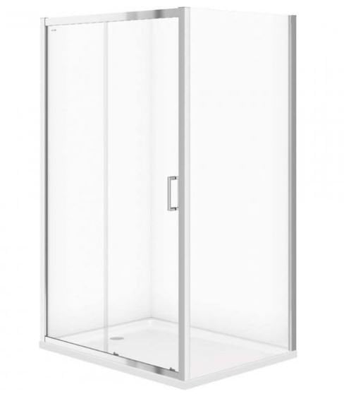 Kabina prysznicowa Cersanit Iva 120X90X185 prostokątna transparentne transparentne S165-002