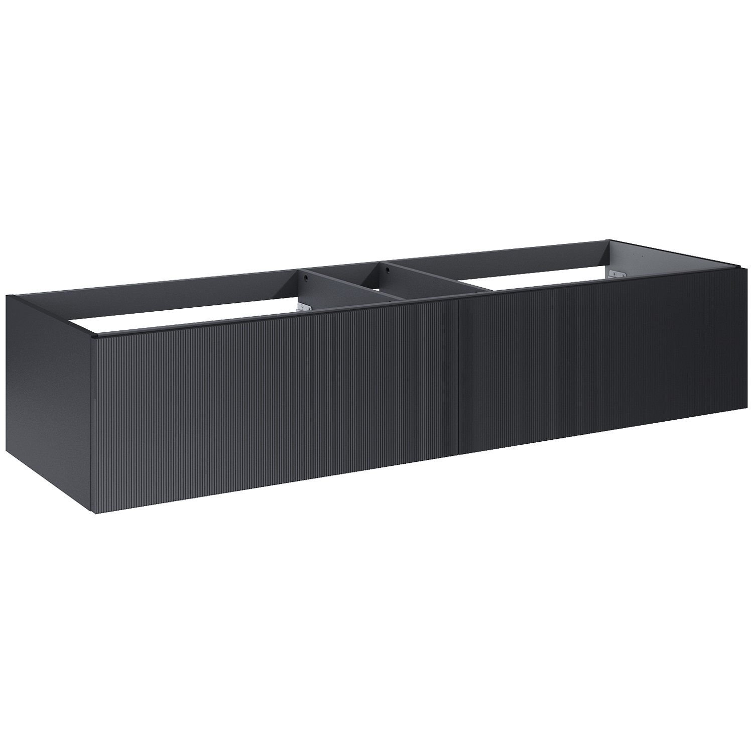 Szafka łazienkowa pod umywalkę Elita Soho 160 cm czarny mat RE081604047160