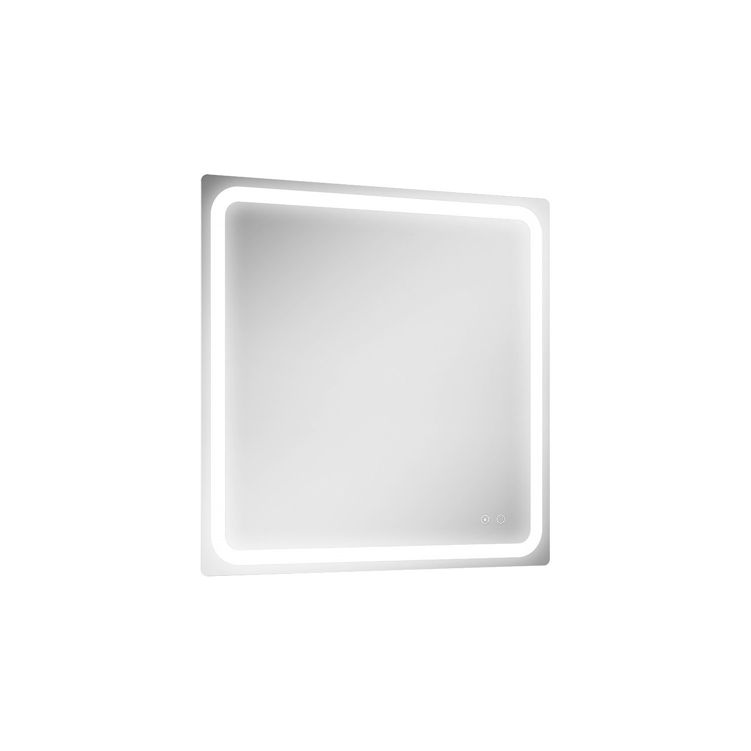Lustro łazienkowe led barwa neutralna kwadratowe 80 cm Elita Mia RE069510000010