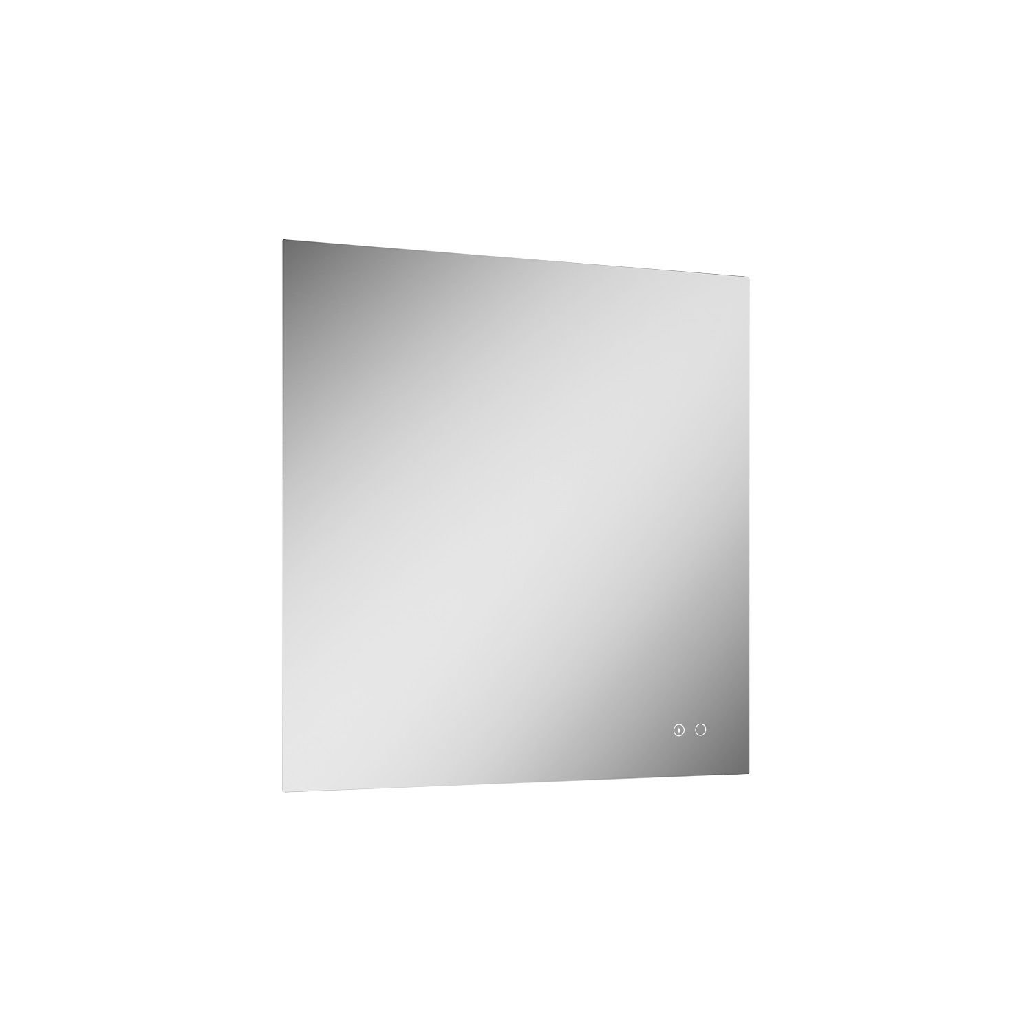 Lustro łazienkowe led barwa neutralna kwadratowe 80 cm Elita Square RE069528000010