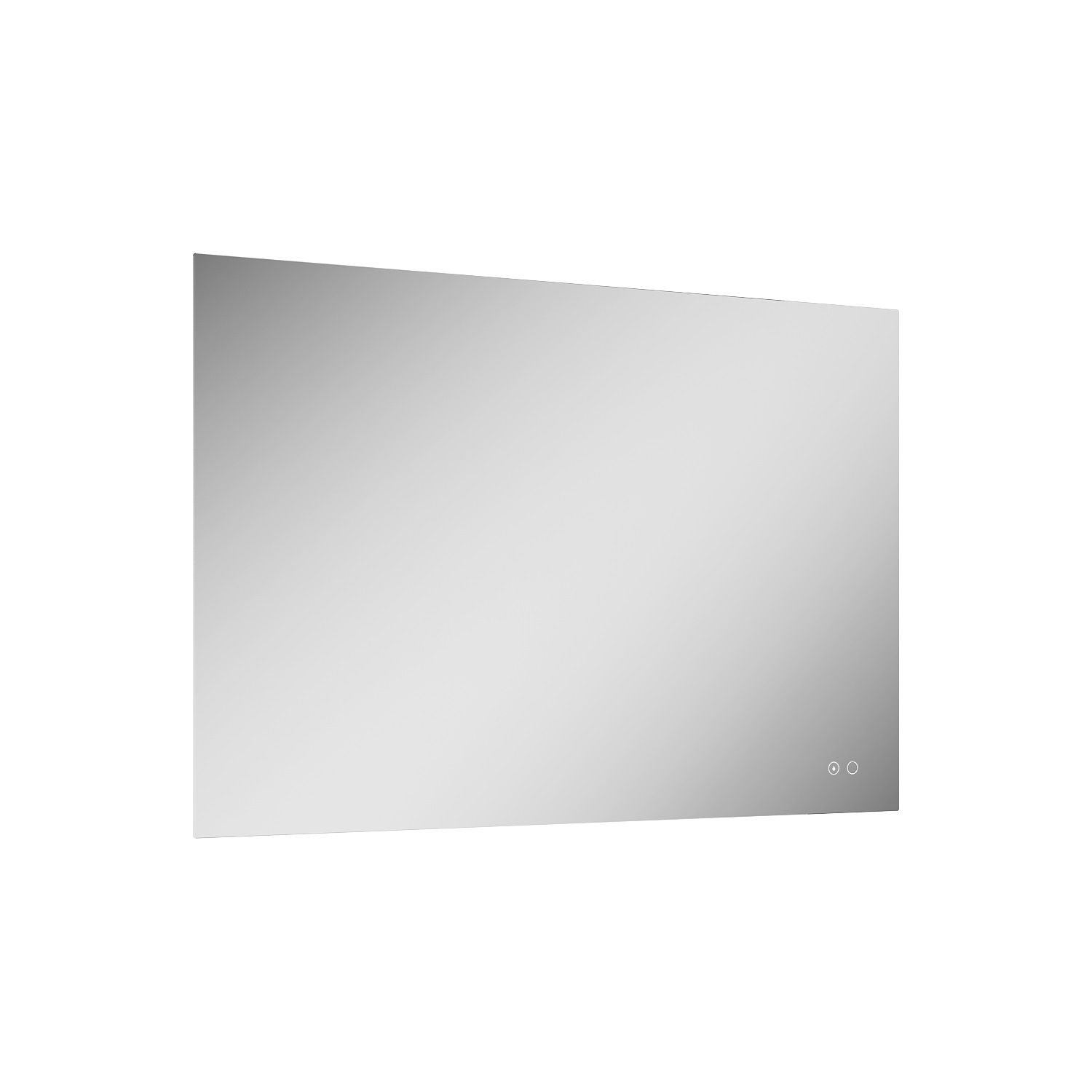 Lustro łazienkowe led barwa neutralna prostokątne 120x80 cm Elita Square RE069530000010