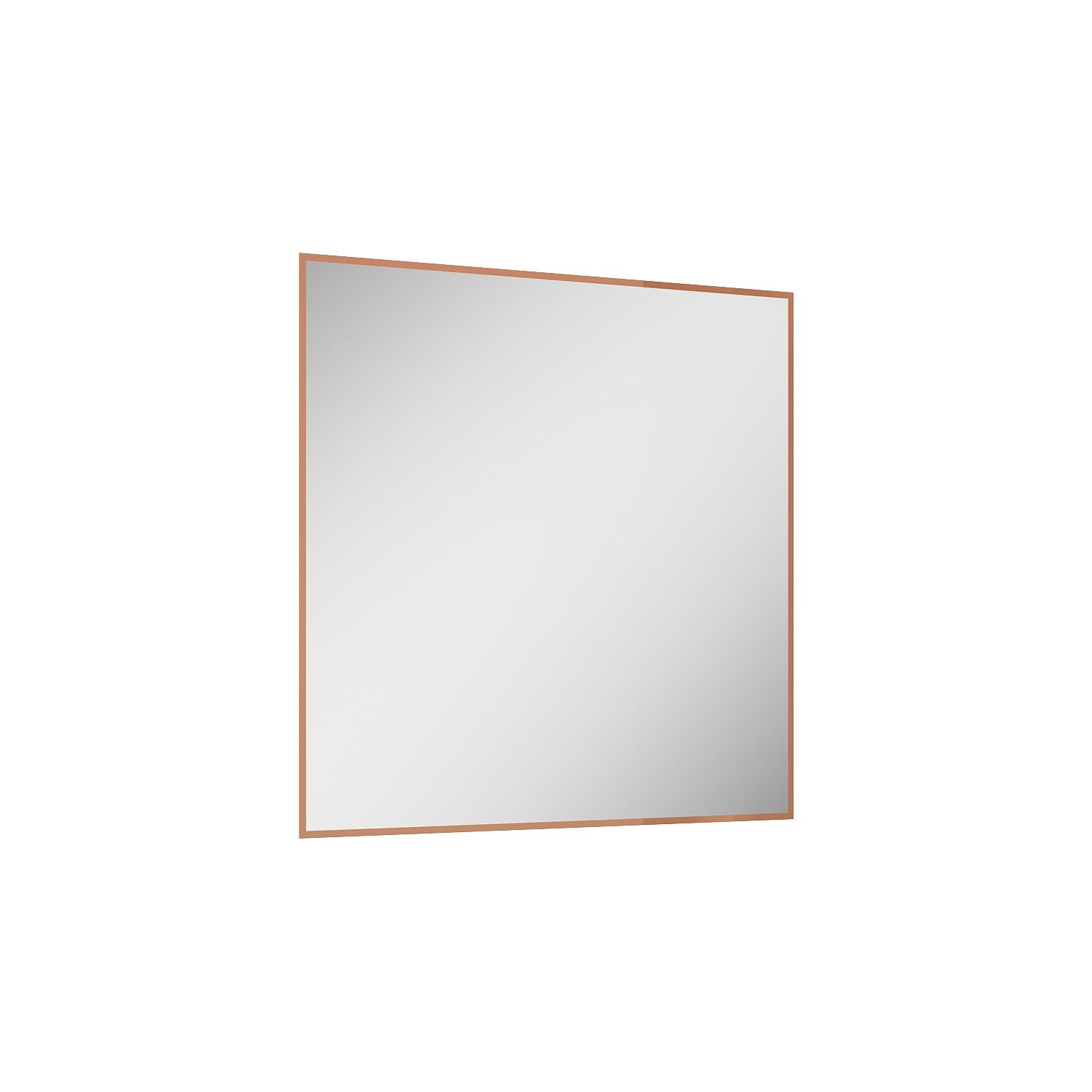 Lustro łazienkowe led barwa neutralna kwadratowe 80 cm Elita Sharon Square różowe złoto RE060803015450