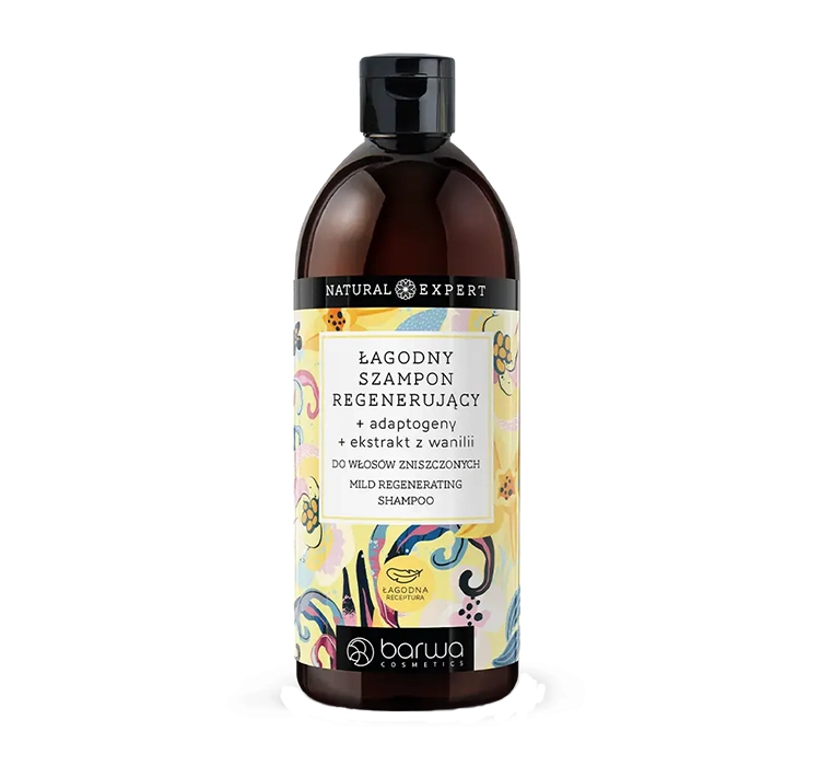 Barwa Natural Expert regenerujący szampon do włosów zniszczonych 480ml
