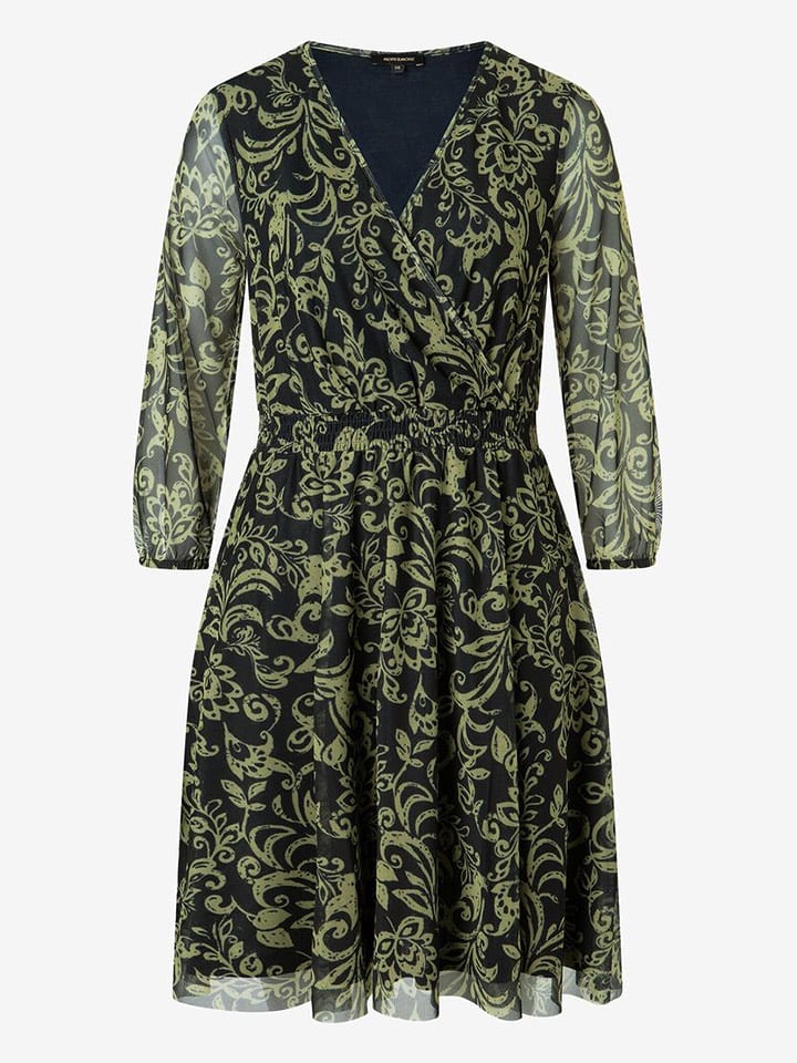 More & More Sukienka w kolorze czarno-zielonym