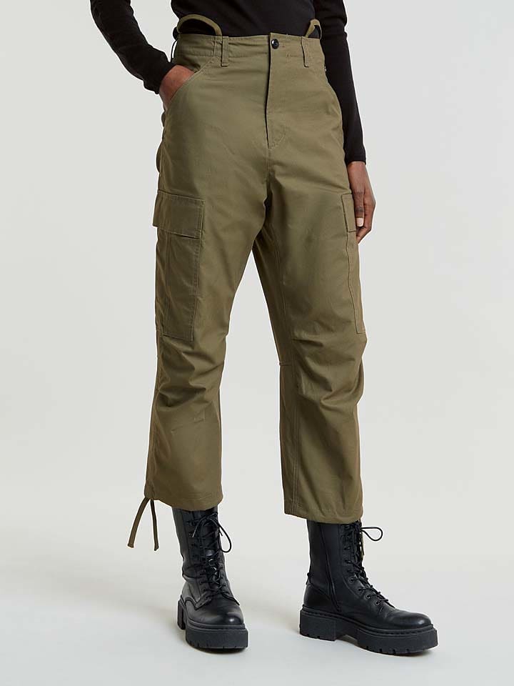 G-Star Bojówki w kolorze khaki