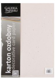 Karton ozdobny A4 krem 220g Terrazzo op20ark. GALERIA PAPIERU 205513 ARG