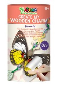 Zawieszka drewniana - Motyl